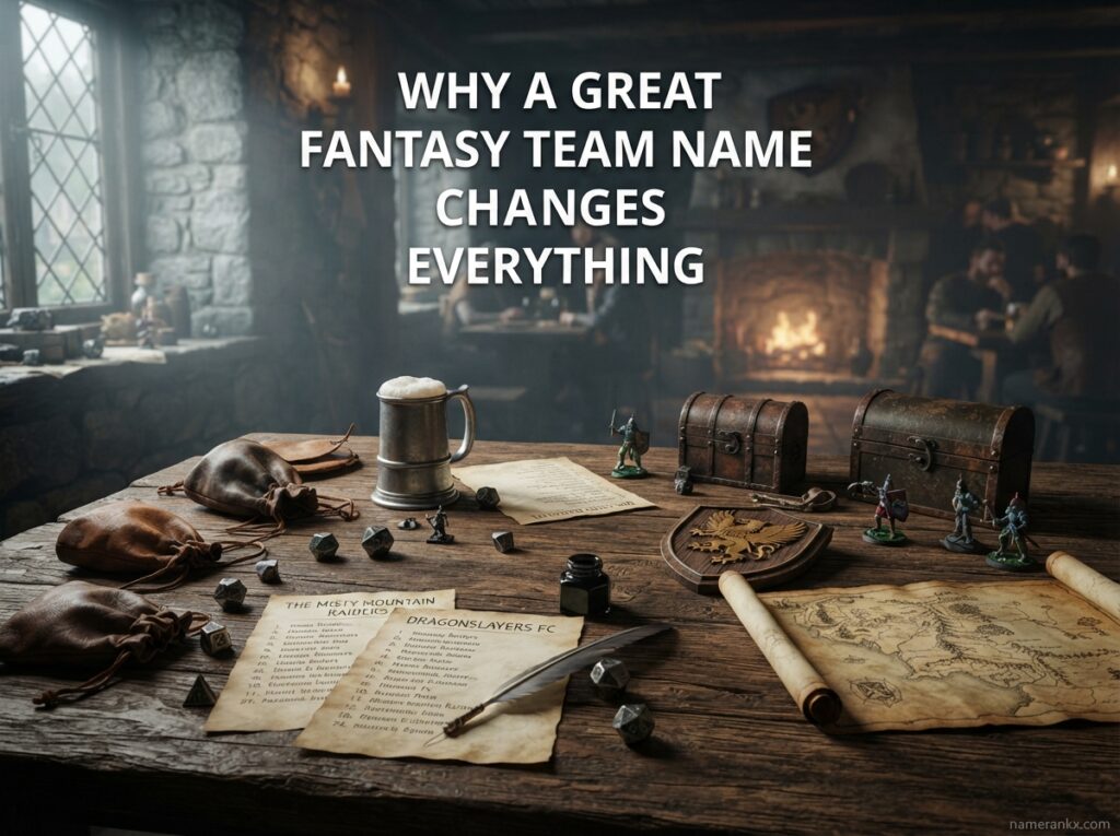 Why A Great Fantasy Team Name Changes Everything