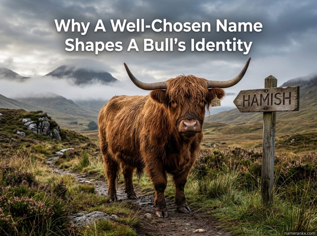 Why A Well-Chosen Name Shapes A Bull’s Identity