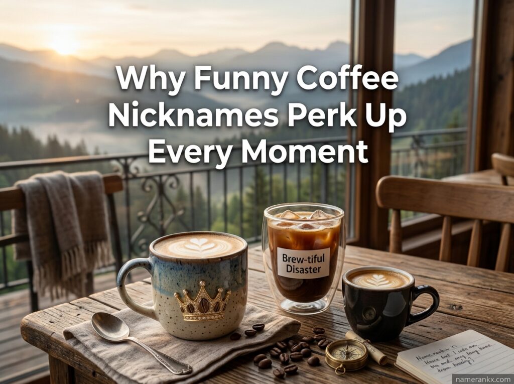 Why Funny Coffee Nicknames Perk Up Every Moment