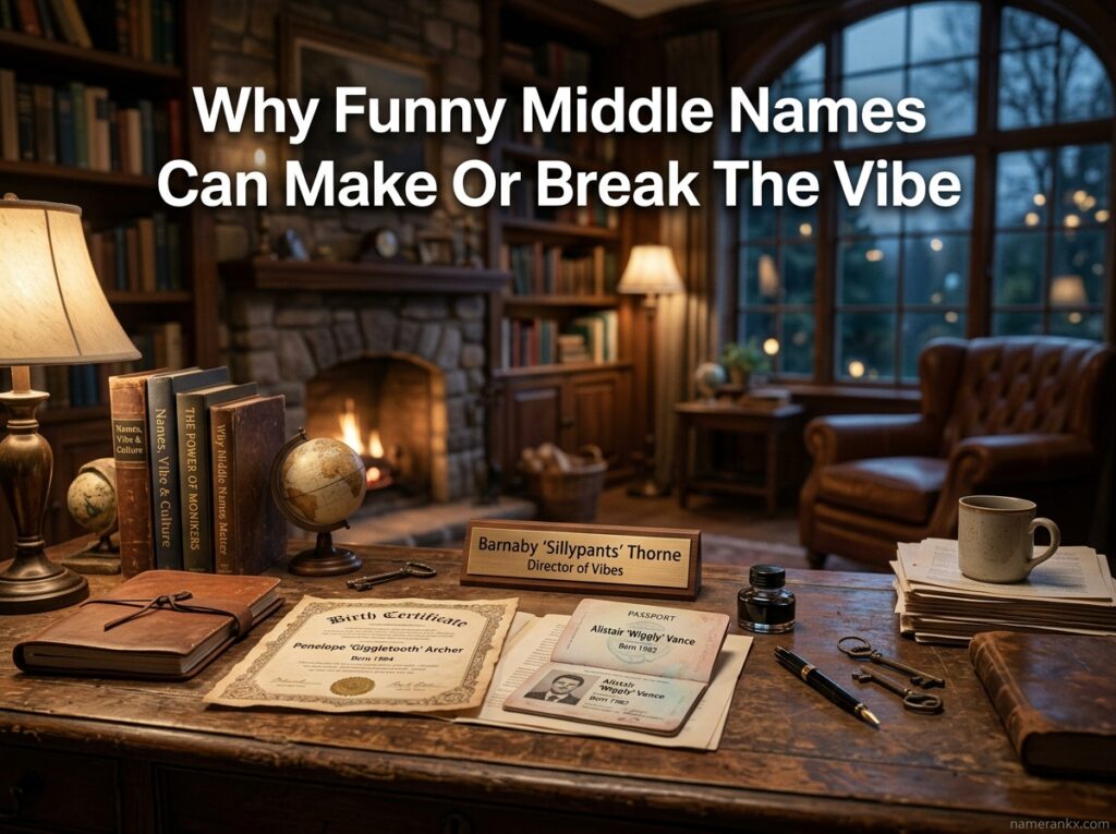 Why Funny Middle Names Can Make Or Break The Vibe