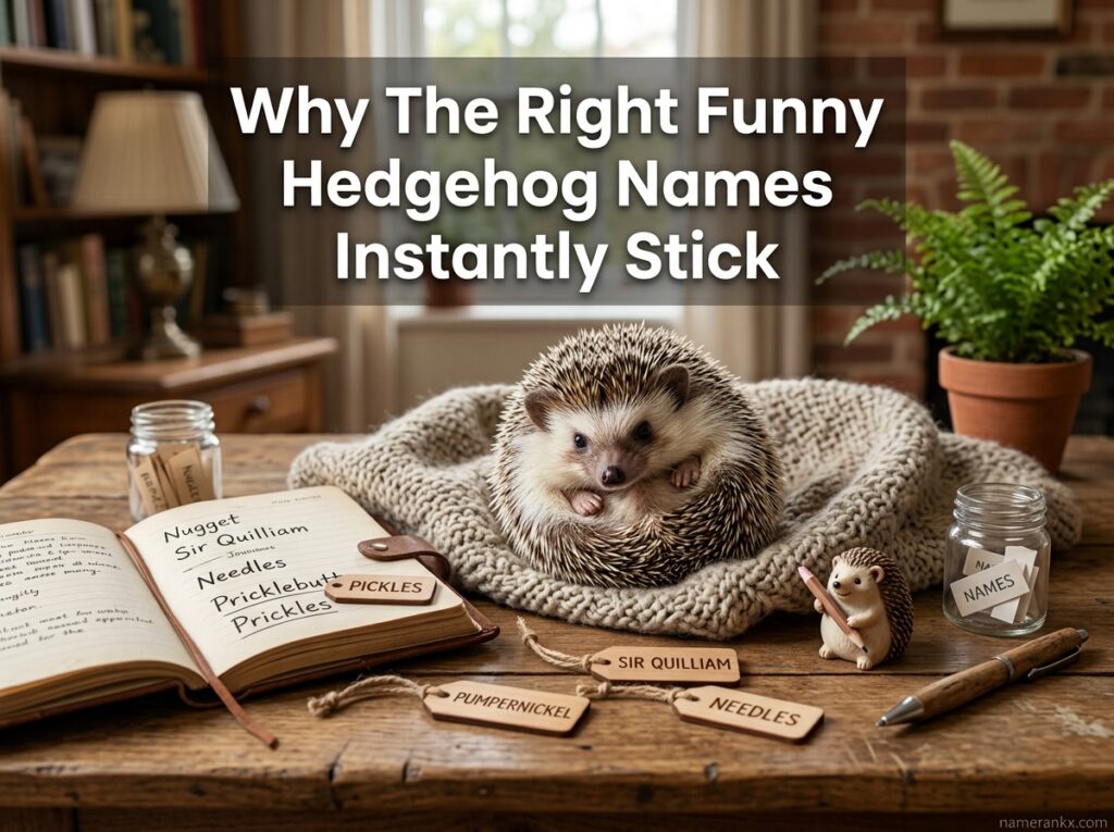 Why The Right Funny Hedgehog Names Instantly Stick