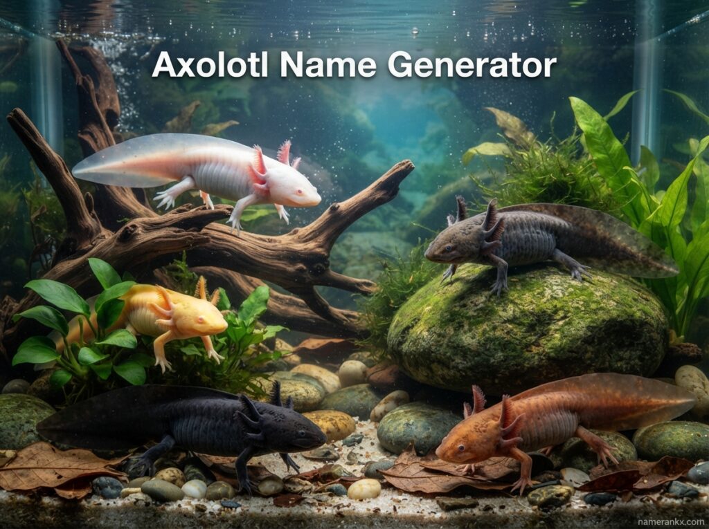 Axolotl Name Generator