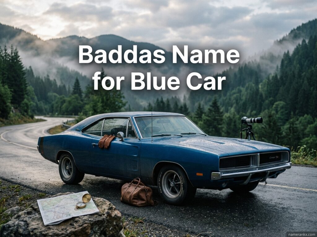 Baddas Name for Blue Car