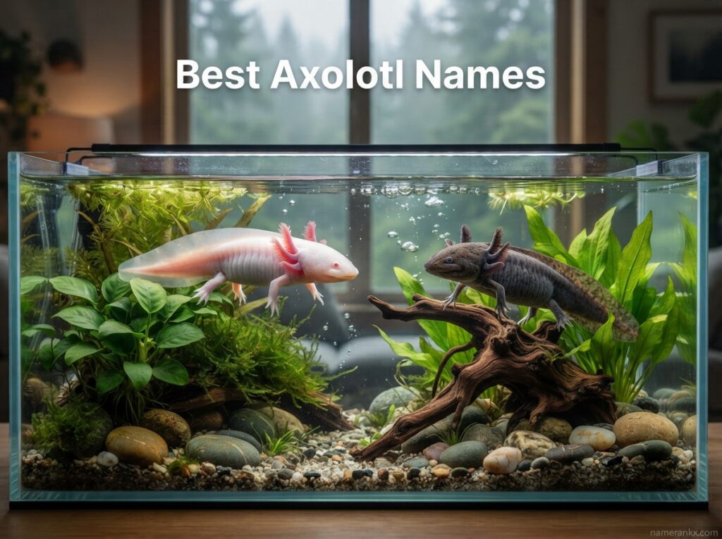Best Axolotl Names