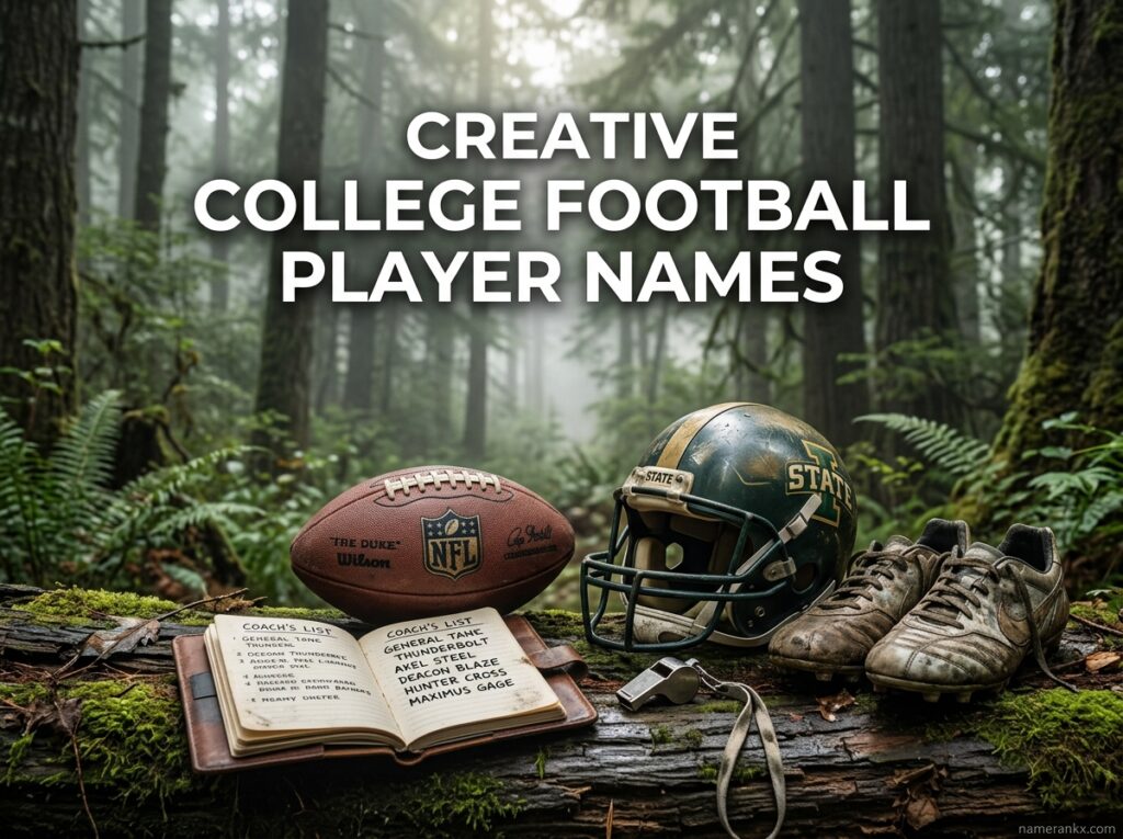 Creative College Football Player Names