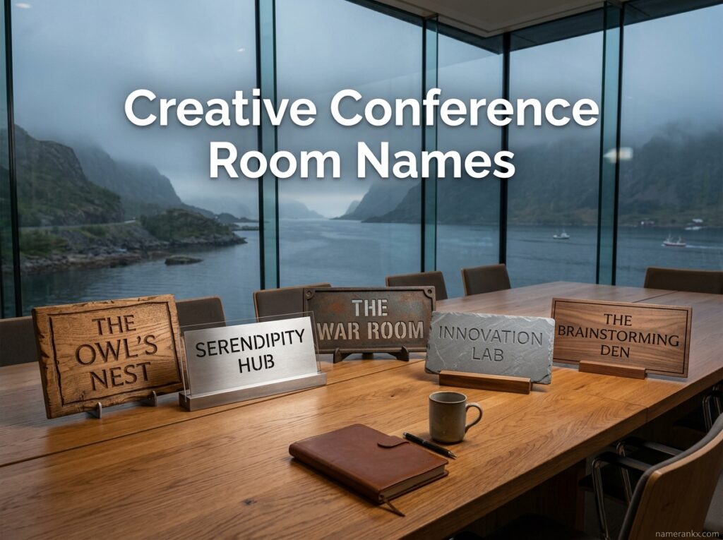 Creative Conference Room Names