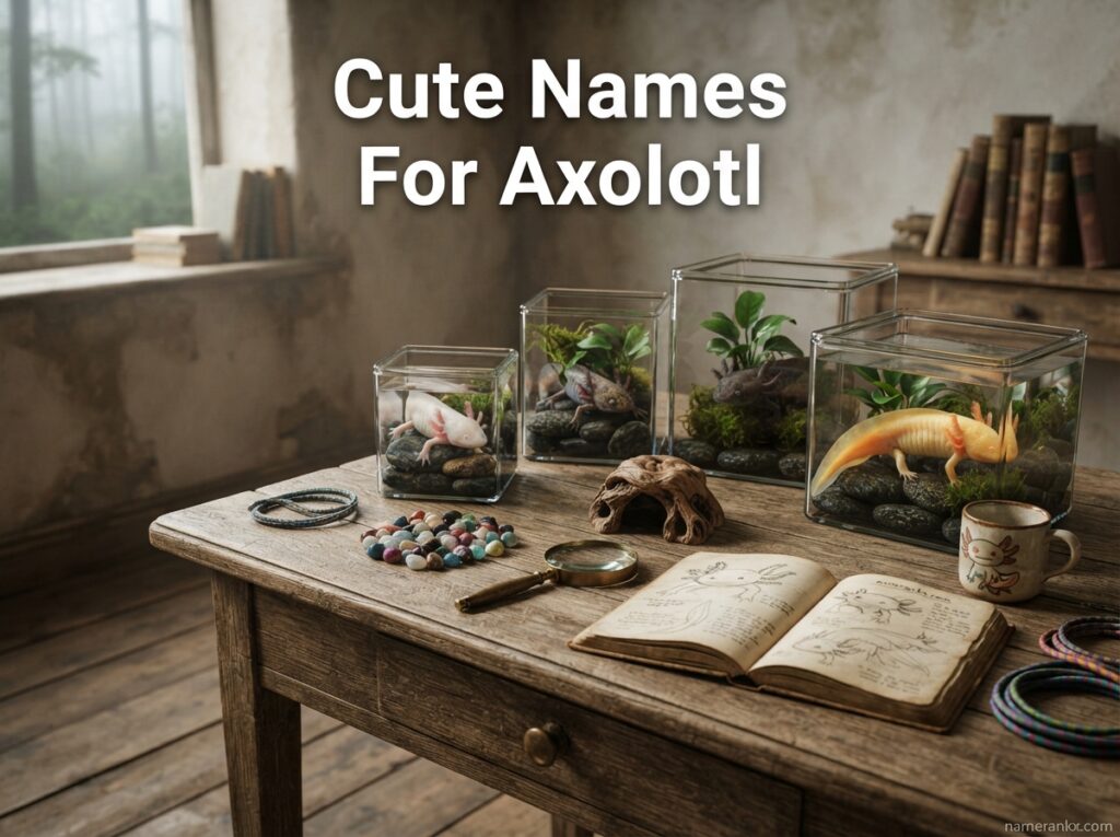 Cute Names For Axolotl