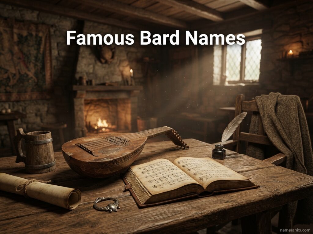 Famous Bard Names