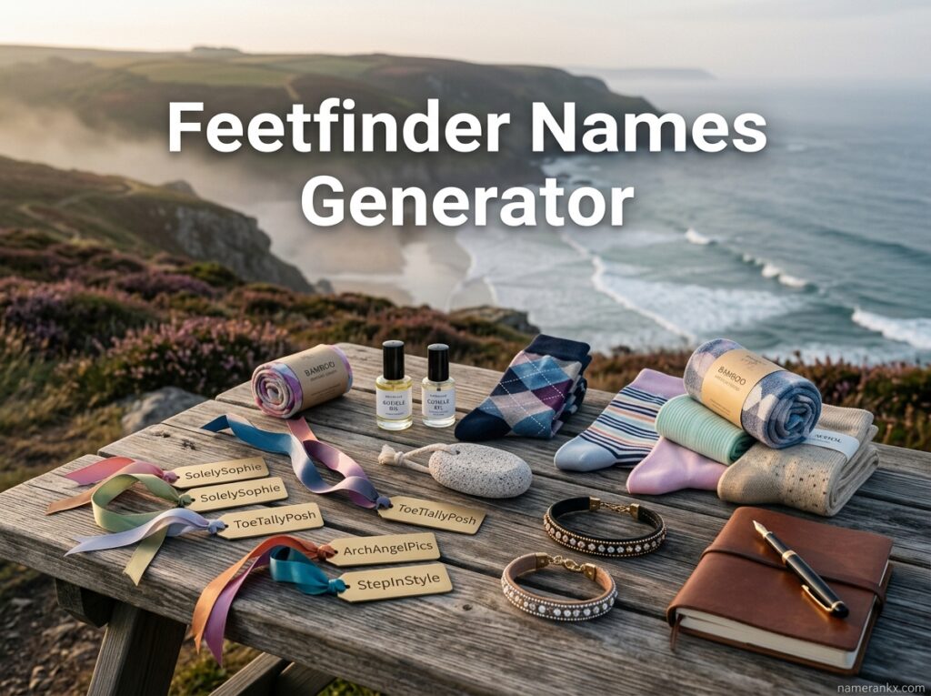 Feetfinder Names Generator