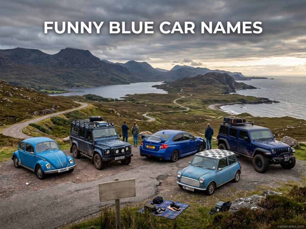 Funny Blue Car Names