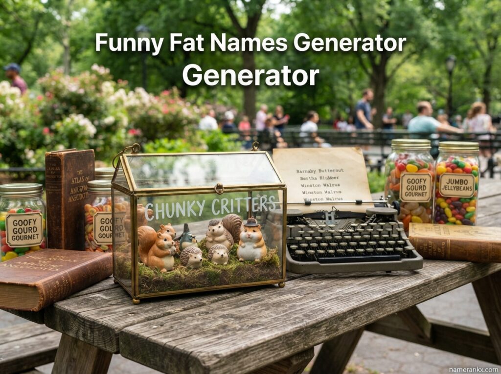 Funny Fat Names Generator