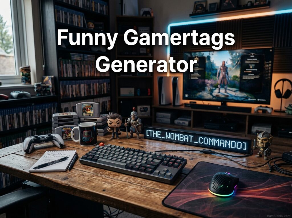 Funny Gamertags Generator