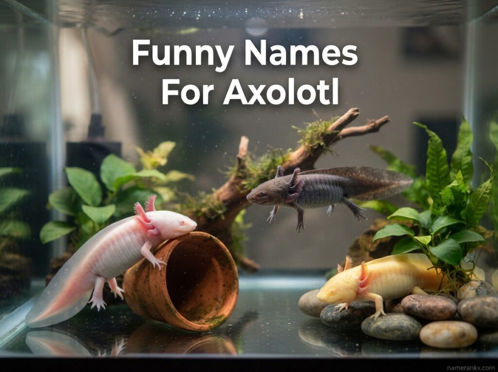 Funny Names For Axolotl