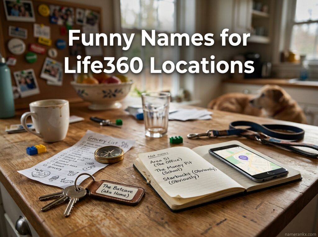 Funny Names for Life360 Locations