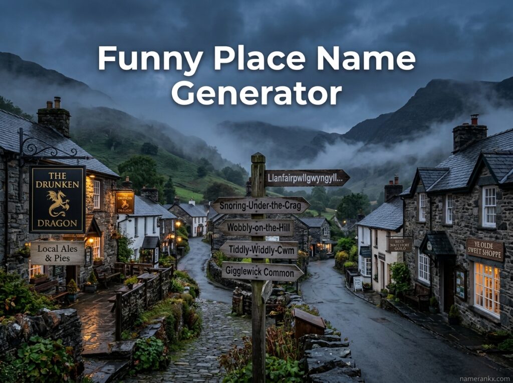 Funny Place Name Generator