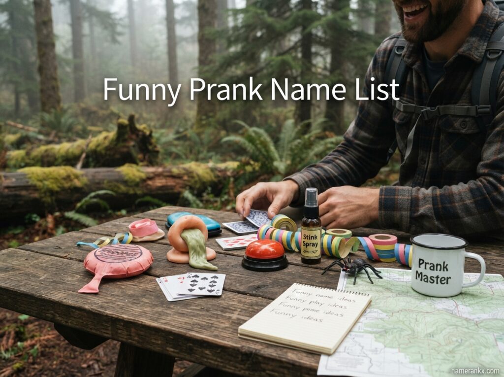 Funny Prank Name List