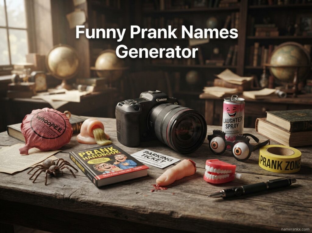 Funny Prank Names Generator