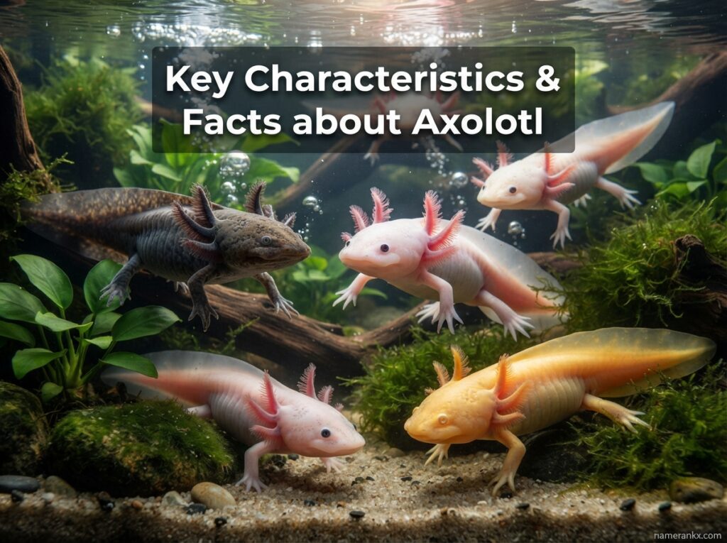 Key Characteristics & Facts about Axolotl