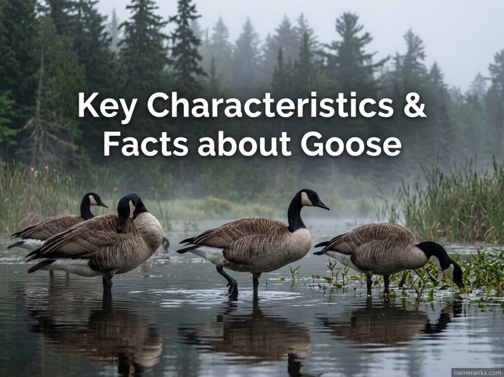 Key Characteristics & Facts about Goose