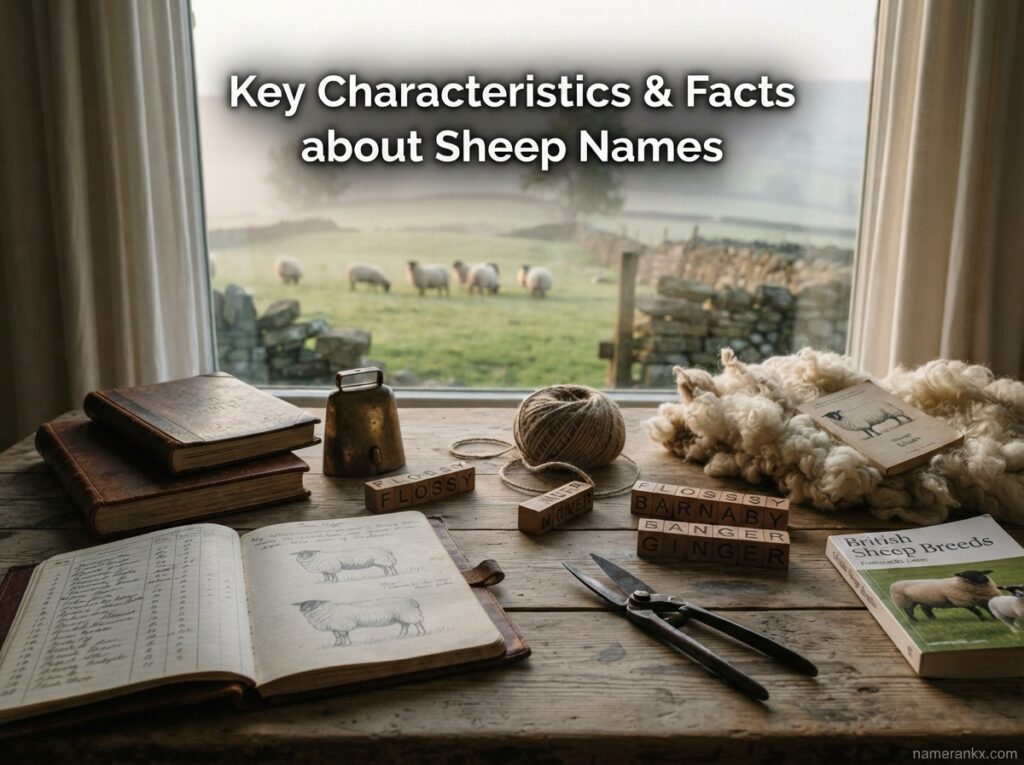 Key Characteristics & Facts about Sheep Names
