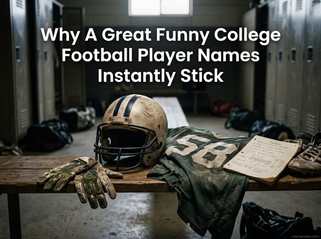 Why A Great Funny College Football Player Names Instantly Stick