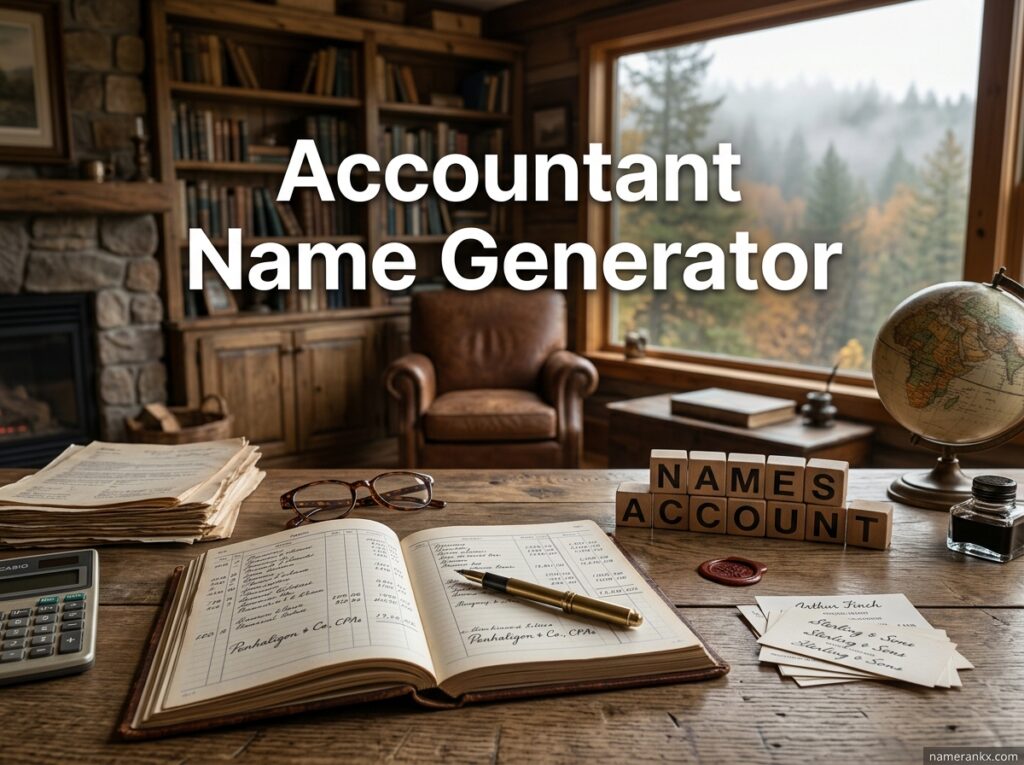 Accountant Name Generator