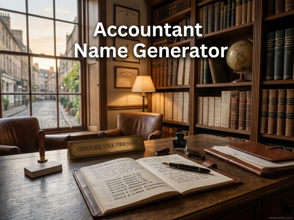 Accountant Name Generator