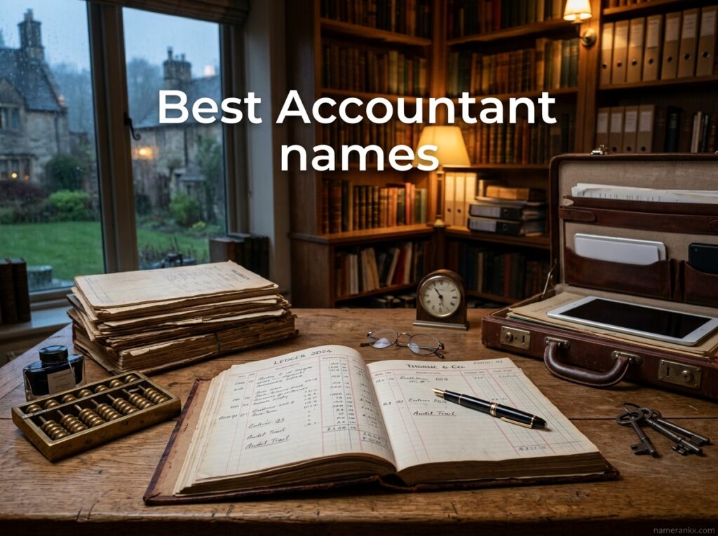 Best Accountant names