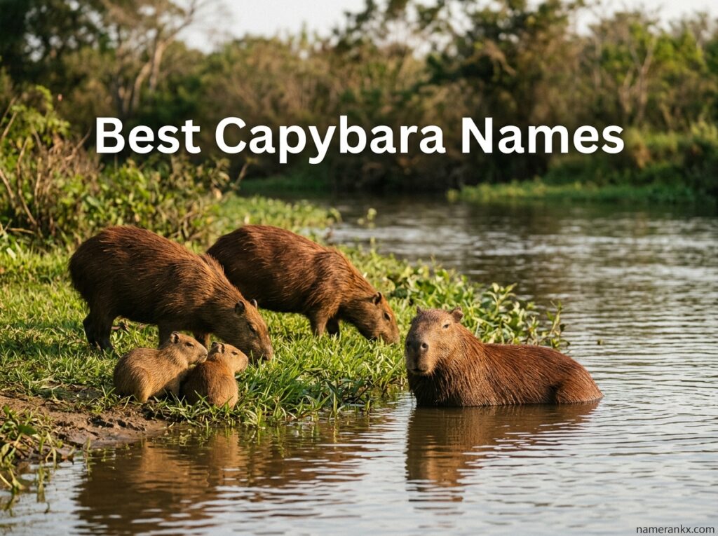Best Capybara Names