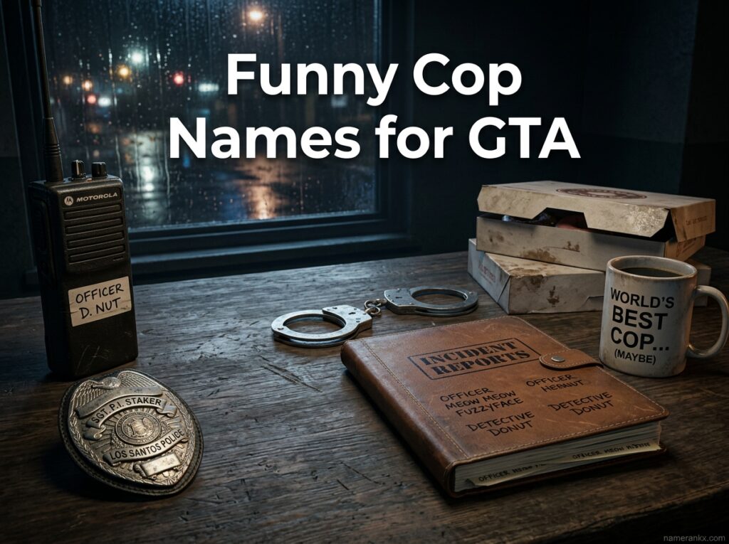 Best Cop Names
