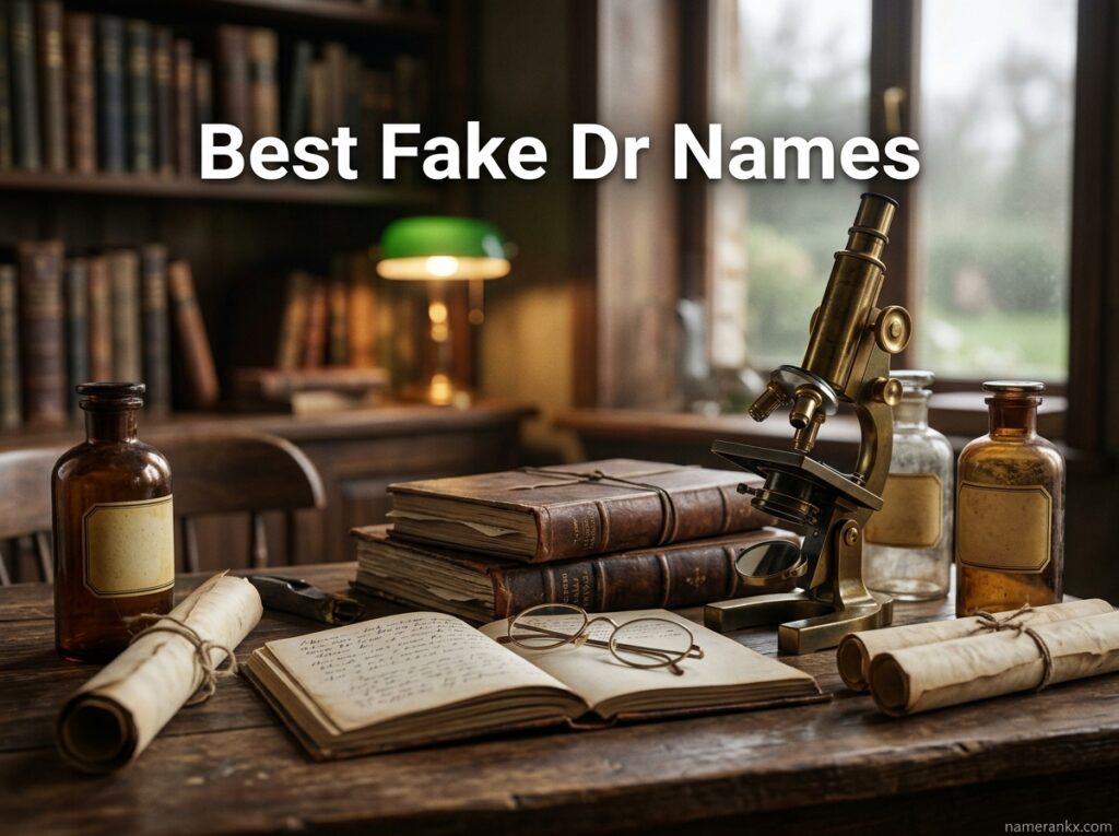 Best Fake Dr Names