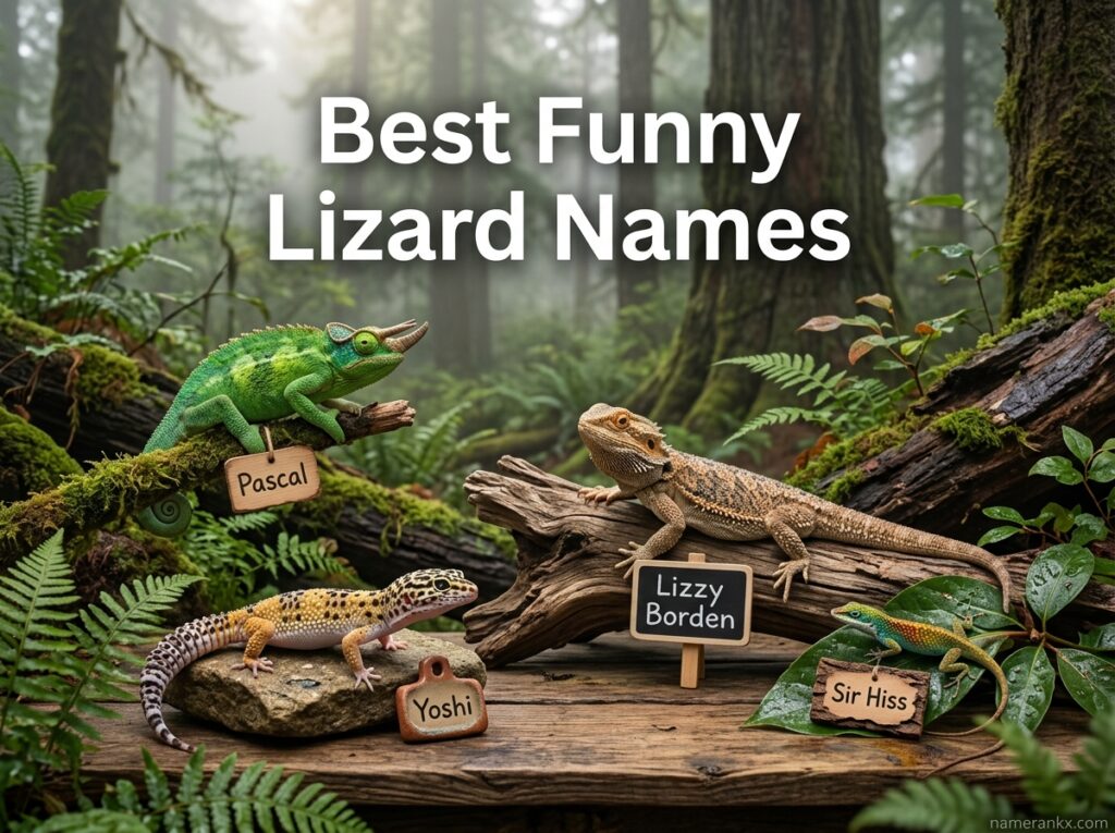 Best Funny Lizard Names