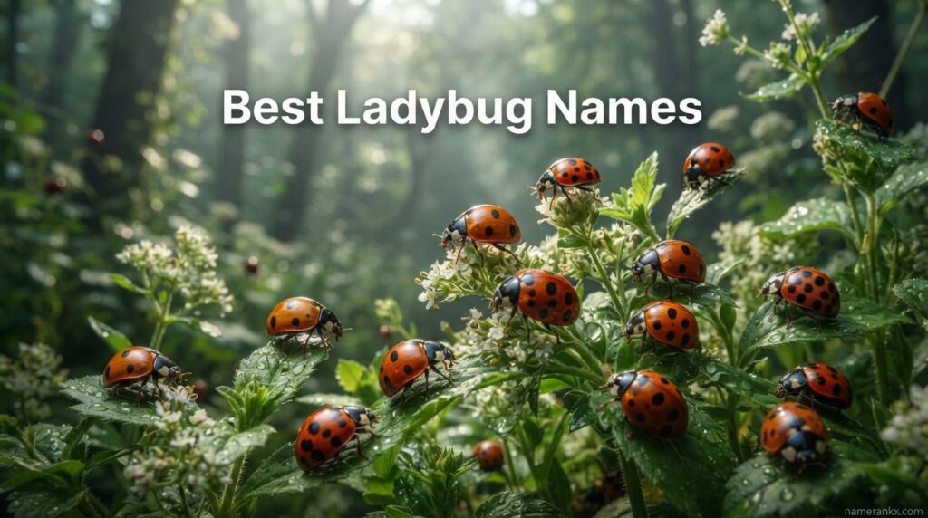 Best Ladybug Names