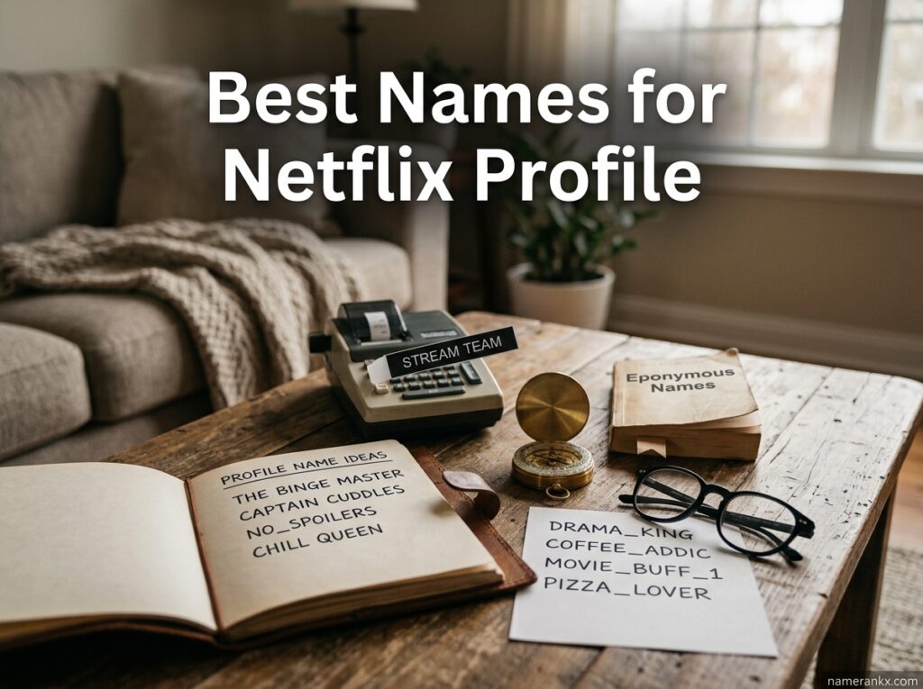 Best Names for Netflix Profile