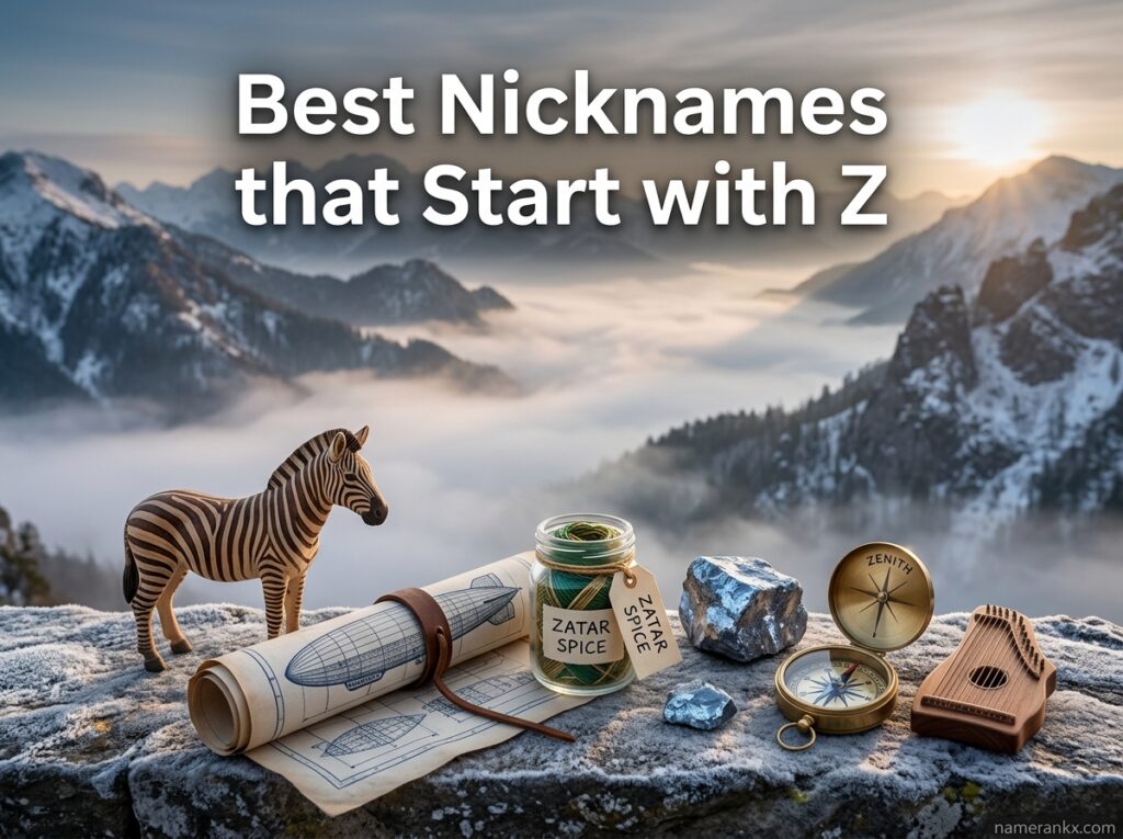 Best Nicknames that Start with Z
