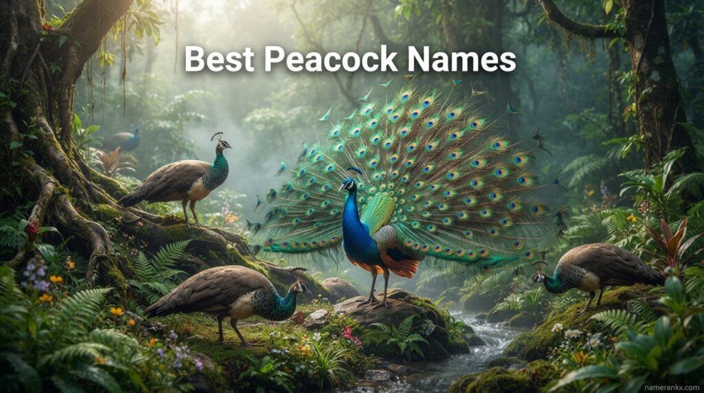 Best Peacock Names