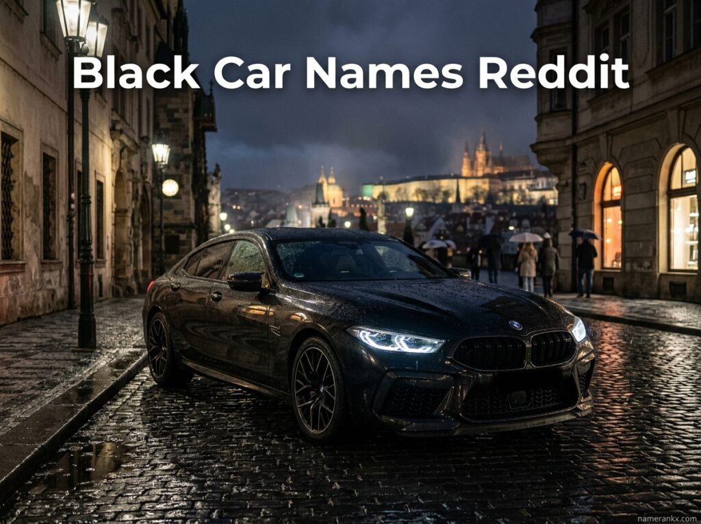 Black Car Names Reddit