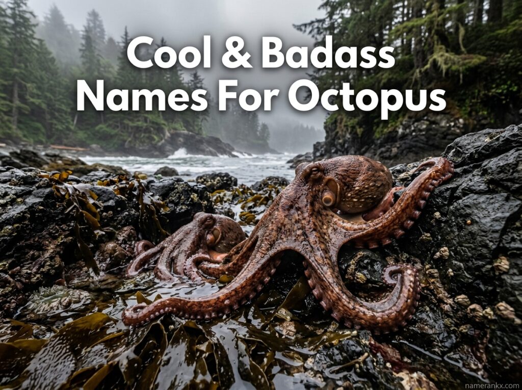Cool & Badass Names For Octopus