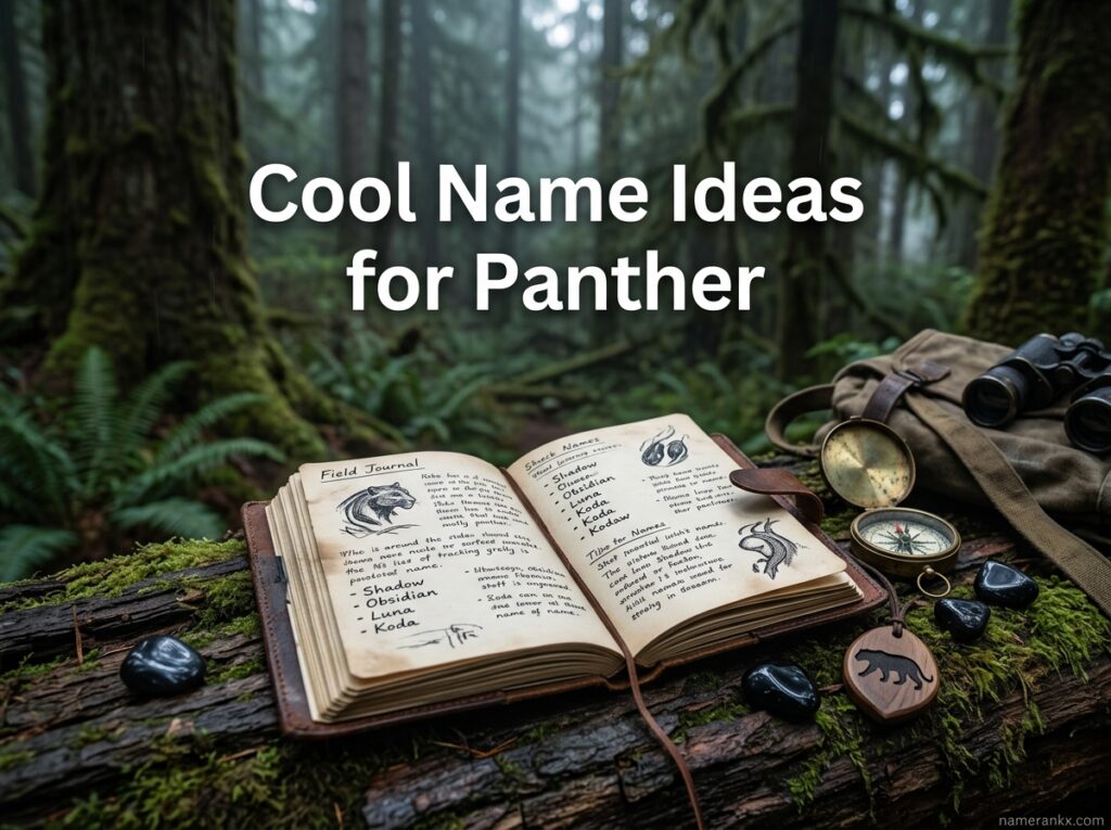 Cool Name Ideas for Panther