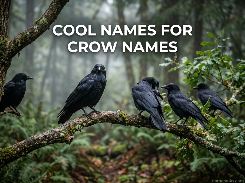 Cool Names for Crow Names