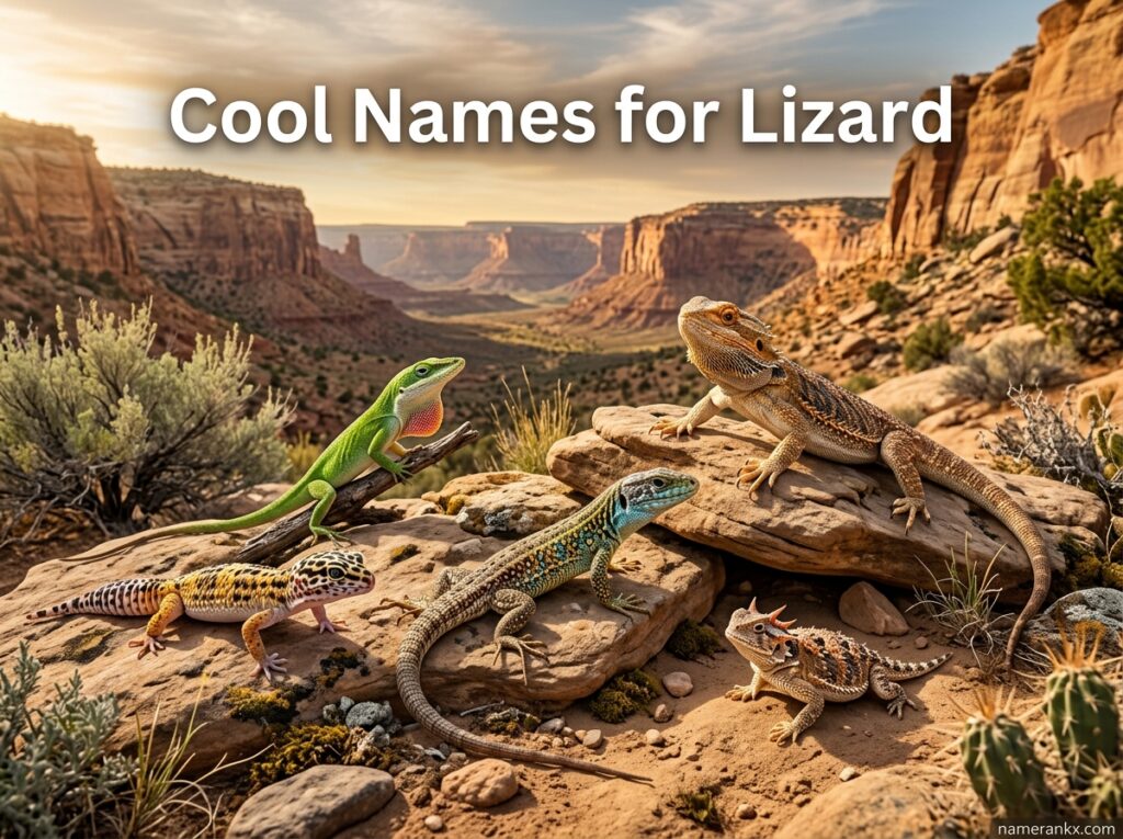 Cool Names for Lizard