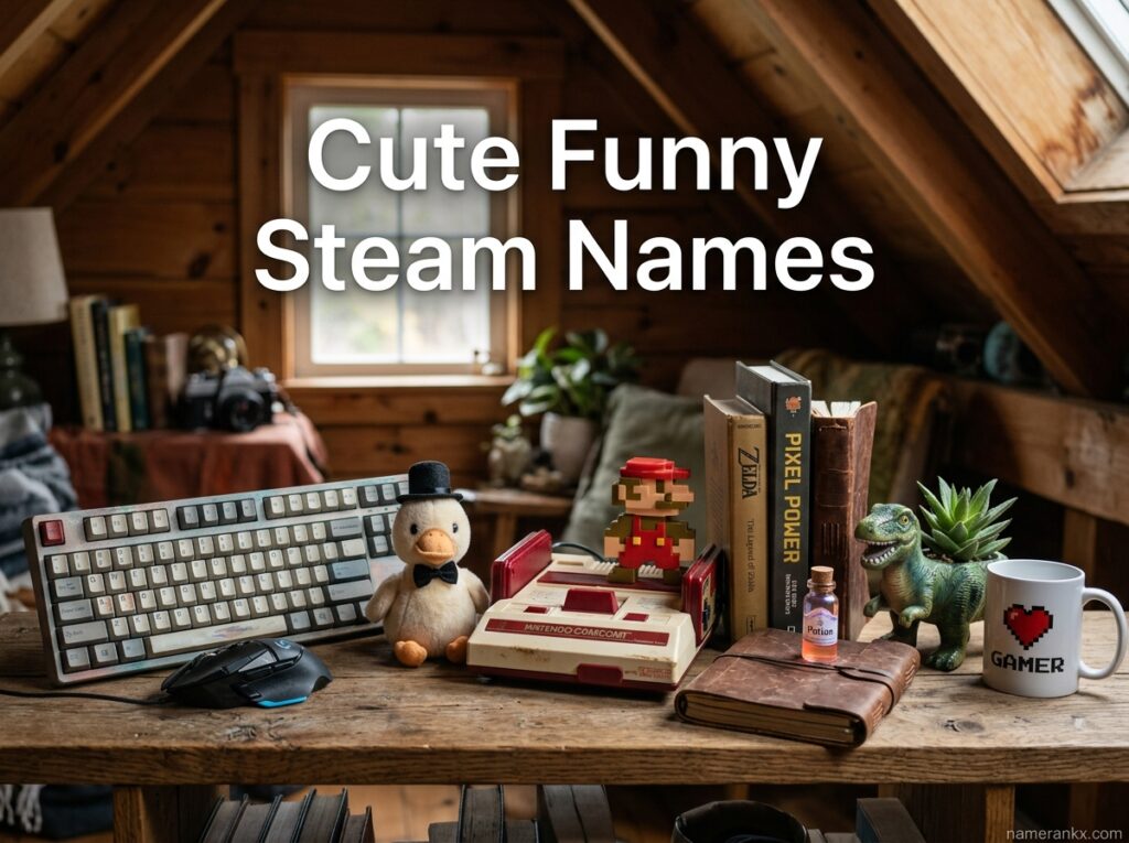 Cute Funny Steam Names