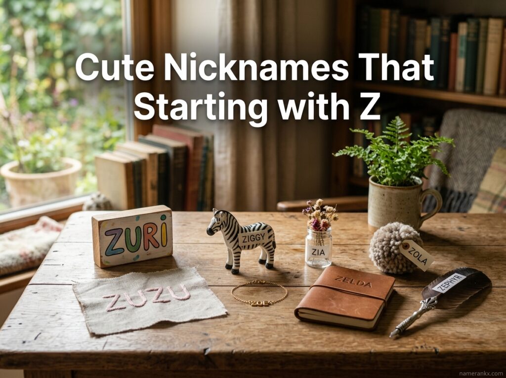 Cute Nicknames That Starting with Z