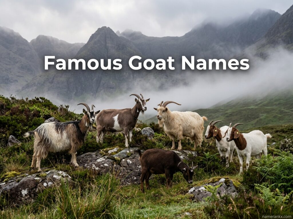 Famous Goat Names