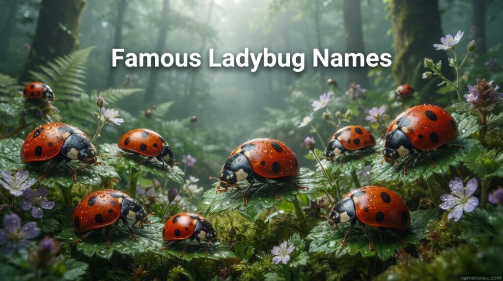 Famous Ladybug Names