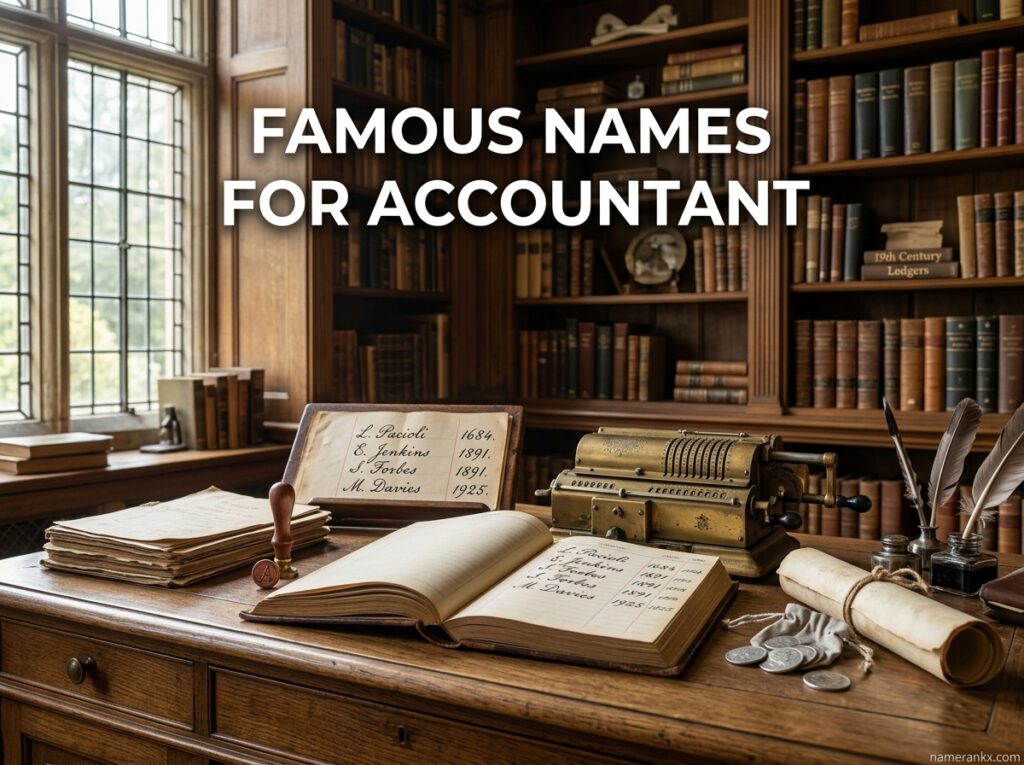 Famous Names For Accountant