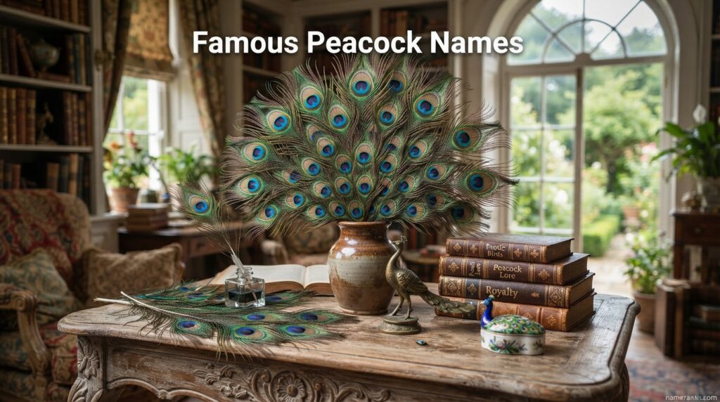 Famous Peacock Names