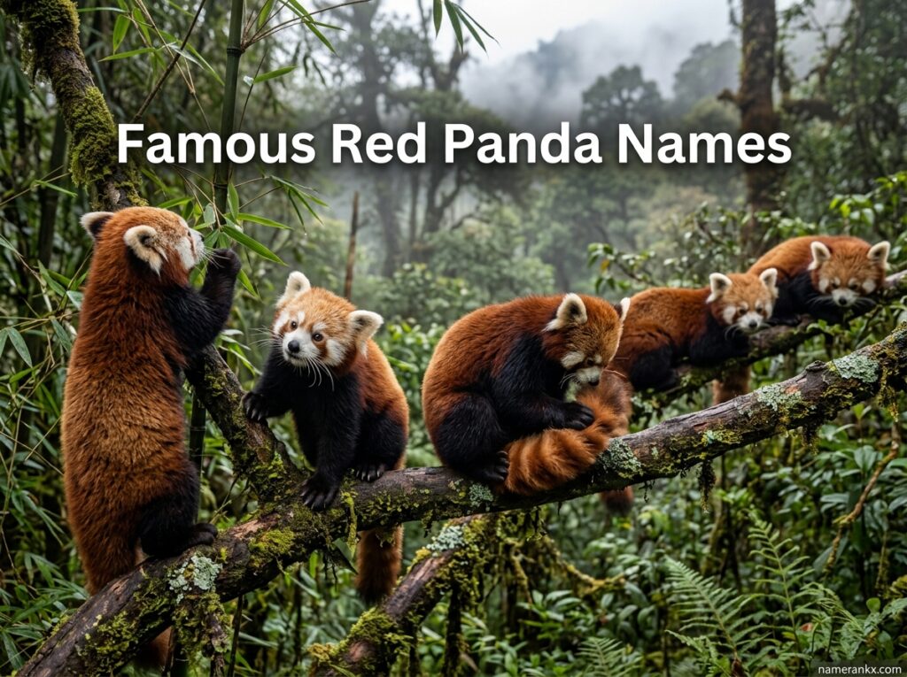 Famous Red Panda Names