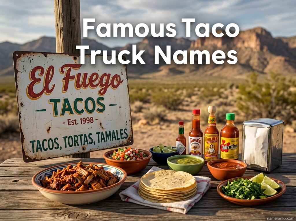 Famous Taco Truck Names