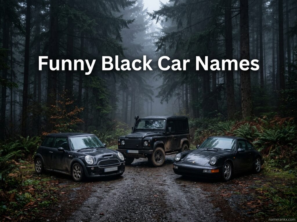 Funny Black Car Names
